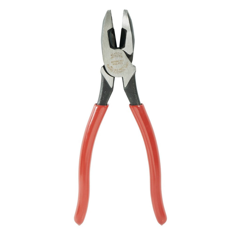  [AUSTRALIA] - Klein Tools HD2000-9NE Side Cutter Linemans Pliers Cut ACSR, Screws, Nails, Hard Wire, 9-Inch Electrical Pliers Heavy Duty Cutting