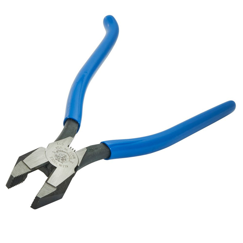  [AUSTRALIA] - Klein Tools D2000-7CST Diagonal Cutters, Slim Head Linesman Pliers is Spring Loaded, Heavy-Duty Ironworker Pliers Cut ACSR, Screws, and More