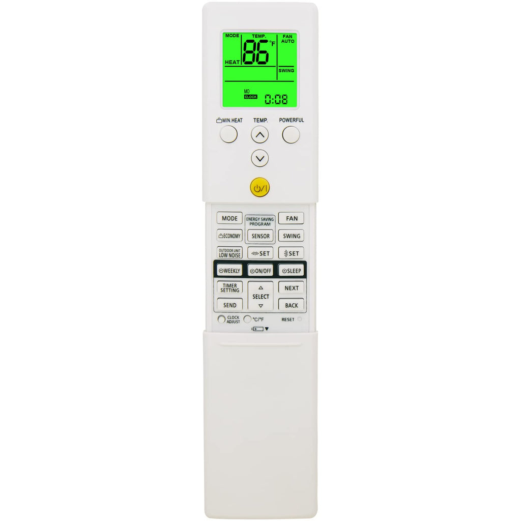  [AUSTRALIA] - RCECAOSHAN Replacement for Fujitsu Air Conditioner Remote Control AR-RED1U ARRED1U AOU9RLS2 AOU12RLS2 AOU15RLS2 ASU9RLS2 ASU12RLS2 ASU15RLS2 Display in Both Fahrenheit and Celsius