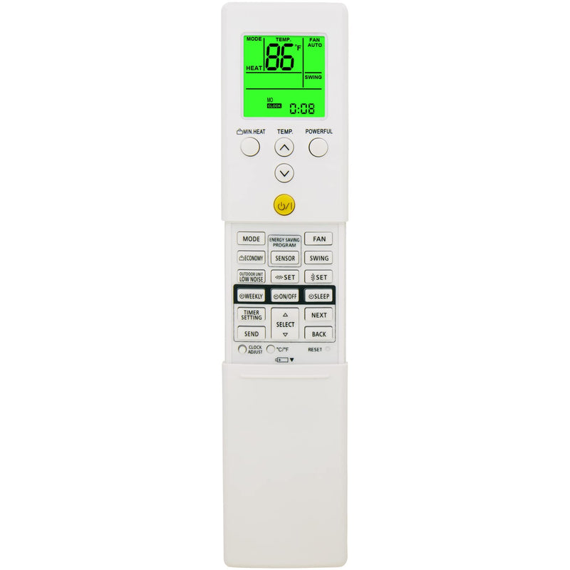  [AUSTRALIA] - RCECAOSHAN Replacement for Fujitsu Air Conditioner Remote Control AR-RED1U ARRED1U AOU9RLS2 AOU12RLS2 AOU15RLS2 ASU9RLS2 ASU12RLS2 ASU15RLS2 Display in Both Fahrenheit and Celsius