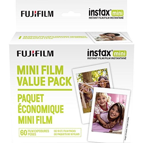  [AUSTRALIA] - Fujifilm Instax Mini Instant Film Value Pack - 60 Photos 60 Film Pack Standard Film Packs