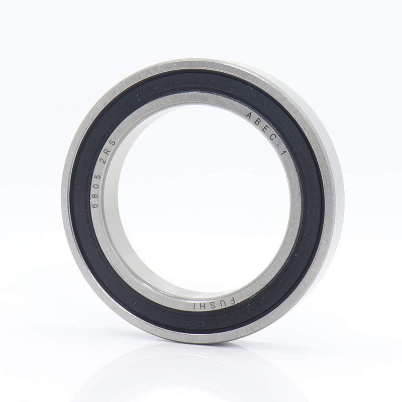  [AUSTRALIA] - 10PCS 6805-2RS Double Rubber Seal Bearings 25x37x7mm,for Limited Space Applications and Light Loads 61805RS Deep Groove Ball Bearings