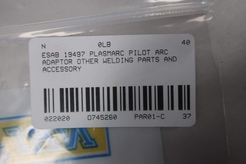  [AUSTRALIA] - ESAB 19497 PLASMARC Pilot ARC Adaptor
