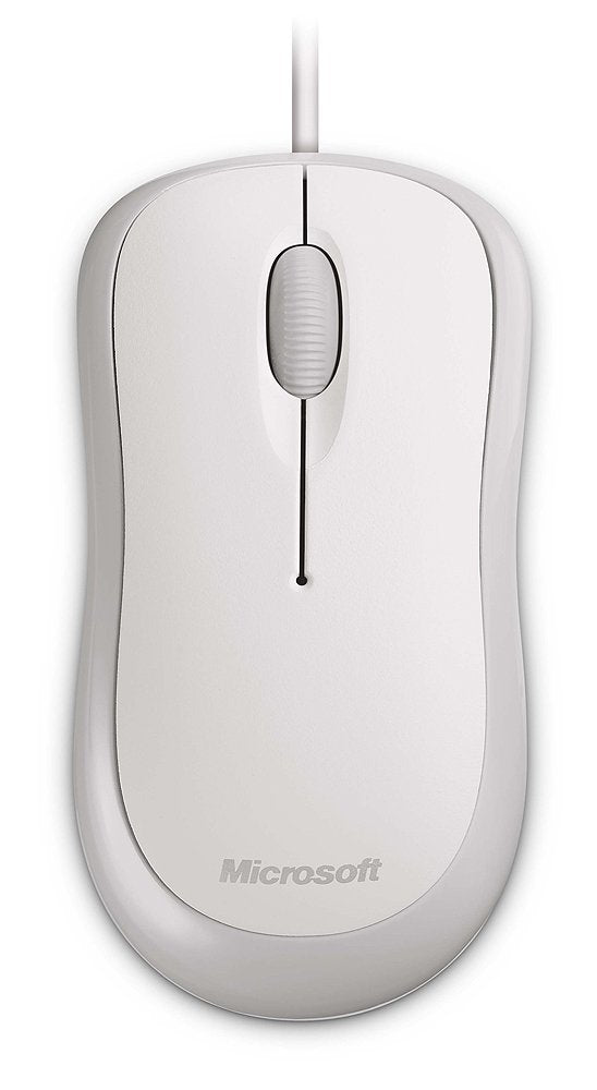 Microsoft Basic Optical Mouse for Business - White (4YH-00006) - LeoForward Australia
