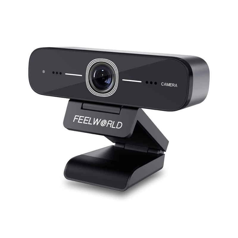  [AUSTRALIA] - FEELWORLD WV207 USB Live Streaming Webcam Full HD 1080P External Computer Camera with Microphone for Laptop PC