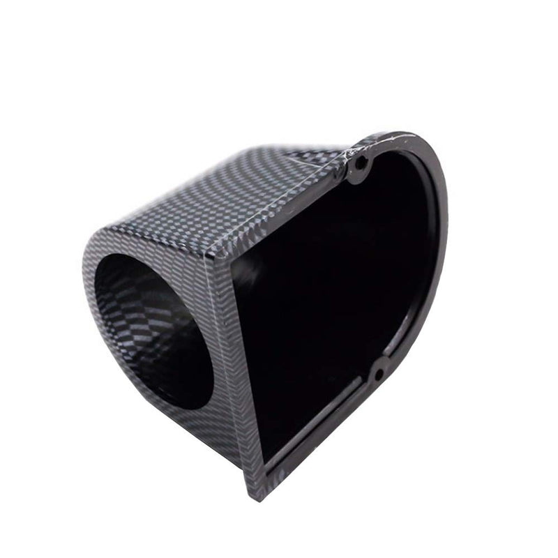  [AUSTRALIA] - ESUPPORT Carbon Fiber 2" 52mm Heavy Duty Universal One Hole Dash Dashboard Car Auto Motor Gauge Pod Mount Holder