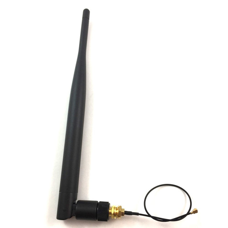 Replacement PS4 WiFi Antenna 2.4Ghz 6dbi Wireless Router Omni Aerial with SMA Male Connector with SMA Female to UFL. iPex Pigtail Cable 1.13 15cm - LeoForward Australia