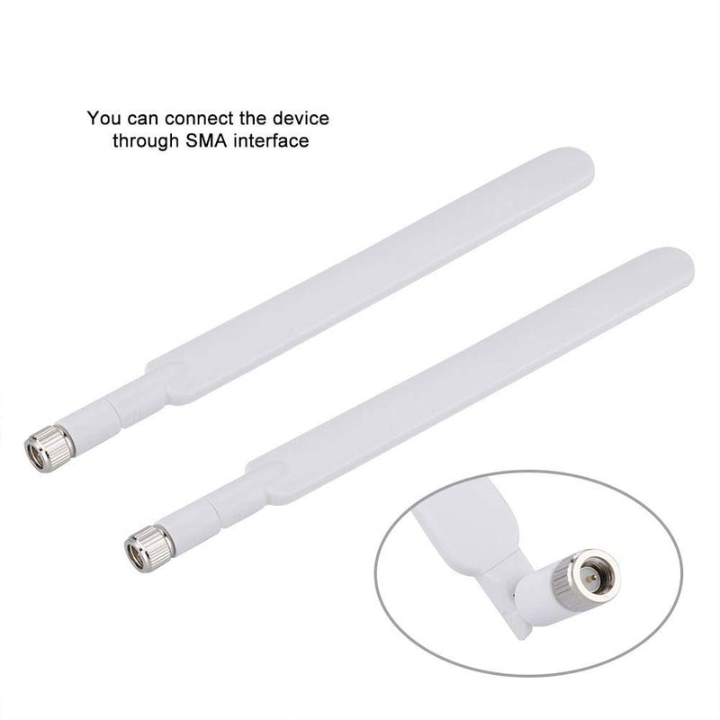 Yoidesu 2PCS Router Antenna,2X 5dBi 4G LTE Antenna,Signal Gain Antenna with SMA Connector,WiFi Antenna,Wireless Antenna for Huawei B310/B593/B315s/E5186s CPE Router - LeoForward Australia