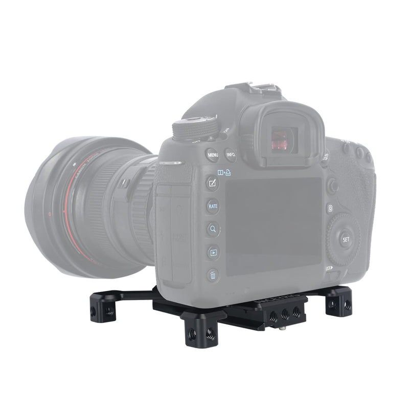  [AUSTRALIA] - NICEYRIG Quick Release Plate for Arca-Swiss Standard Applicable for Large DSLR and Mirrorless Camera, with Four Feet Stabilty Support - 520