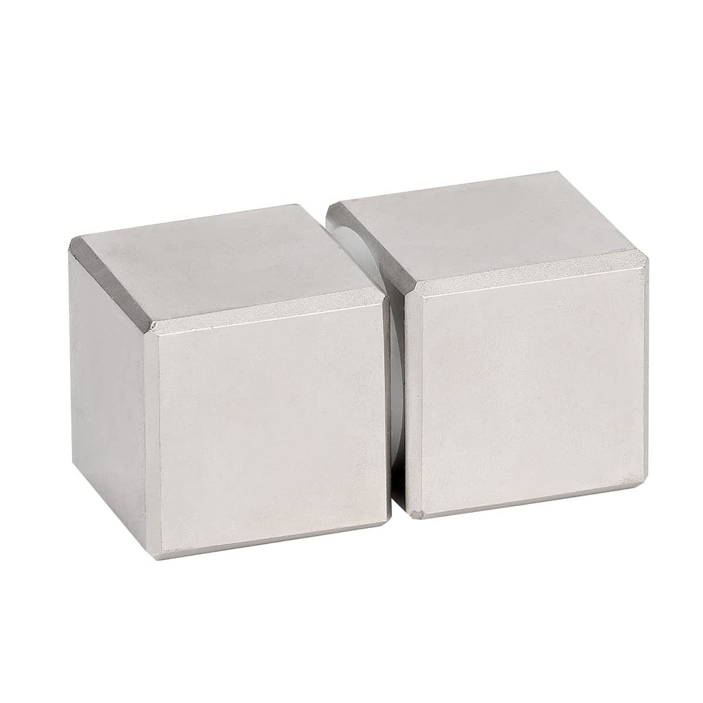  [AUSTRALIA] - 1" Cube Magnets Super Strong Neodymium Magnets Powerful Permanent Rare Earth Magnets Square Cube Magnets for Science Project Building Craft and Office, Pack of 2