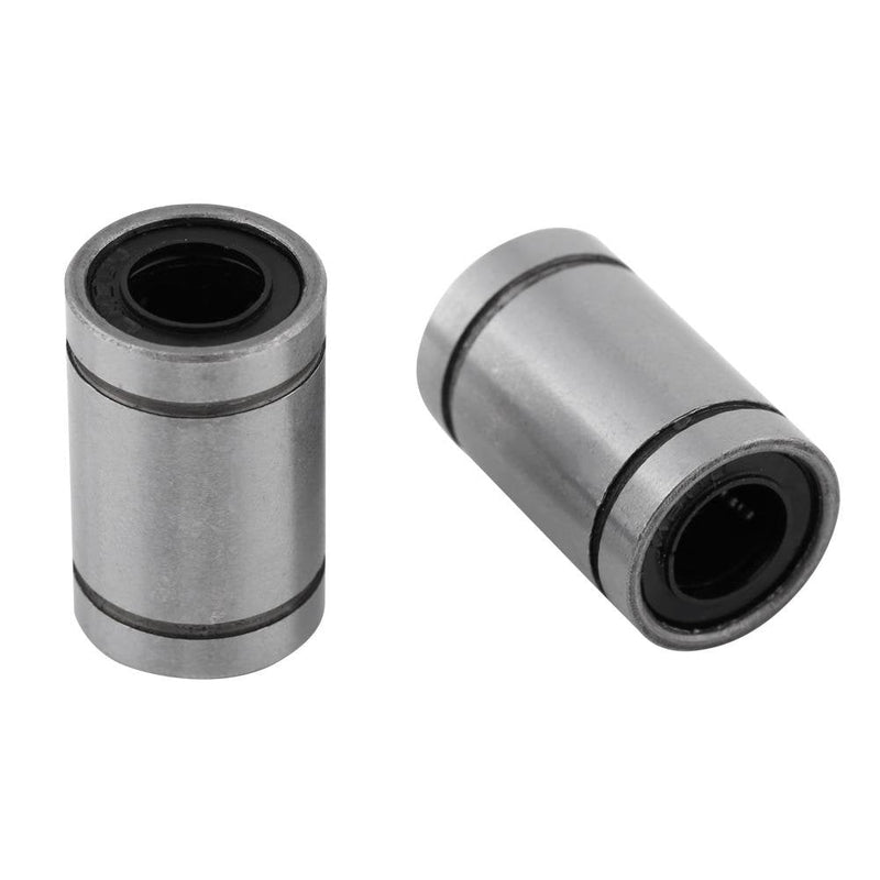  [AUSTRALIA] - 12Pcs LM8UU 8mm Linear Bearings 8 x 15 x 24mm CNC Linear Motion Ball Bearing Bushing Double Side Rubber Sealed for 3 Dimensional Printer CNC Parts