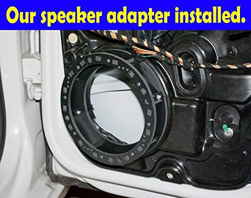 Exact Fit Speaker Adapter Spacer Rings For Volkswagen Vehicles - SAK023_55-1 Pair - LeoForward Australia