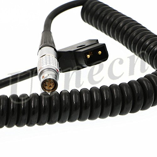  [AUSTRALIA] - Uonecn Anton Battery Power Spring Cable 6 pin Female to Dtap for Red Scarlet Epic Camera