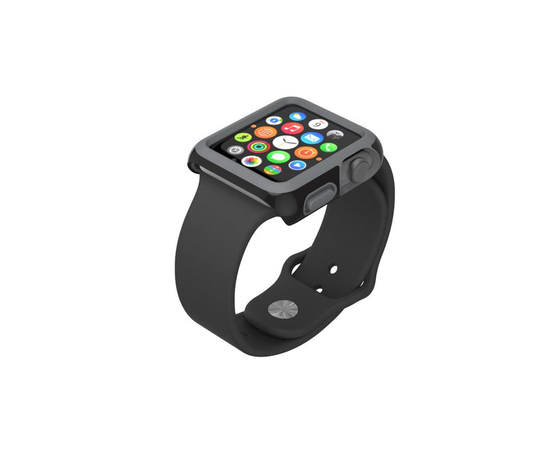 Speck Products CandyShell Fit Case for Apple Watch 42mm, Black/Slate Grey 42 mm - LeoForward Australia