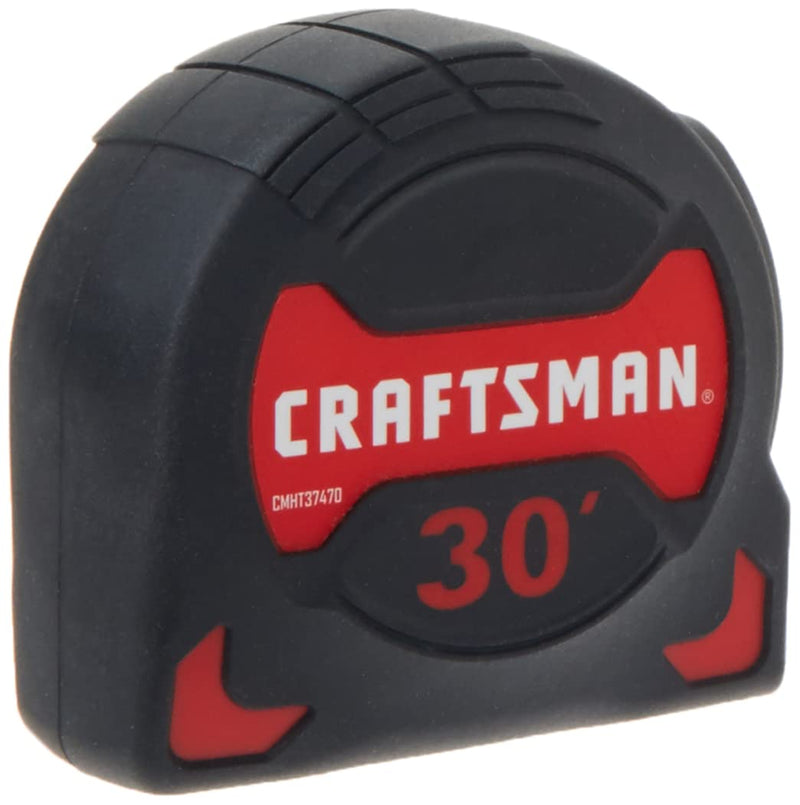  [AUSTRALIA] - CRAFTSMAN Tape Measure, Easy Grip, 30-Foot (CMHT37470S)