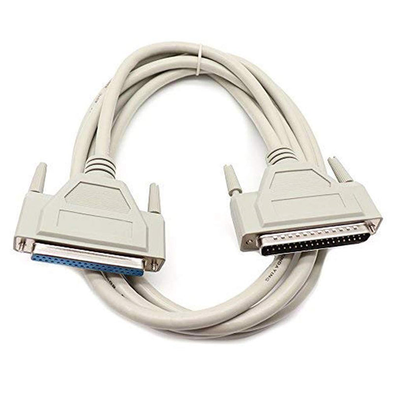  [AUSTRALIA] - Yohii DB37 Serial Extension Cable 37 Pin 3m/10ft Male to Female for PC Printer Network Modem M to F 10FT
