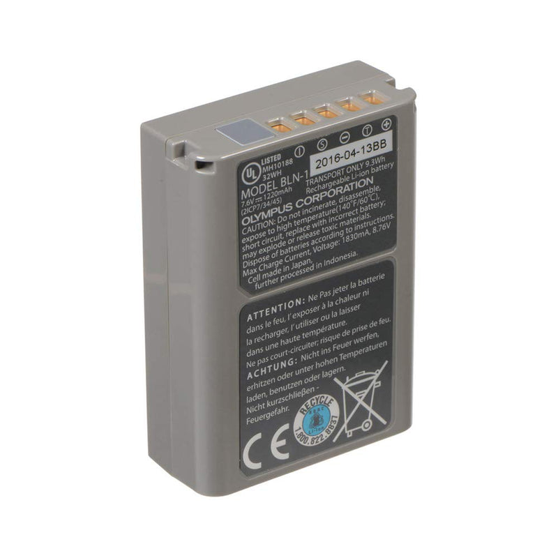 Olympus BLN-1 Rechargeable Battery (Gray) - LeoForward Australia