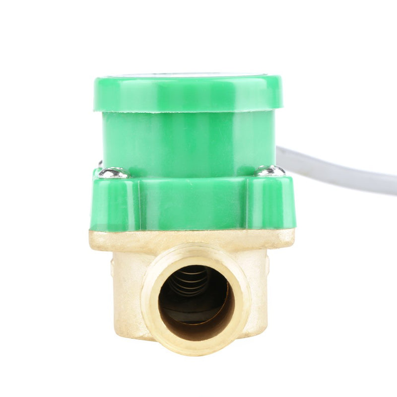  [AUSTRALIA] - HT-120 AC220V 1A Thread Water Pump Switch Flow Sensor for Shower Water Heater (G1/2"-1/2")