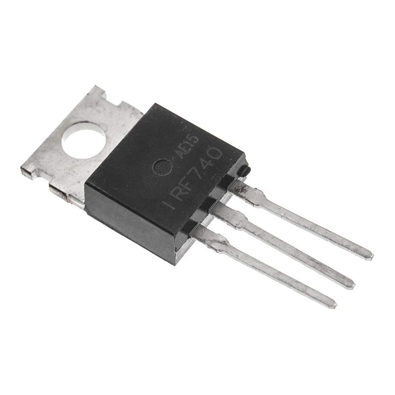 Bridgold 10pcs IRF740 IRF740PBF N-Channel MOSFET Transistor, 10 A 400 V,3-Pin TO-220AB - LeoForward Australia