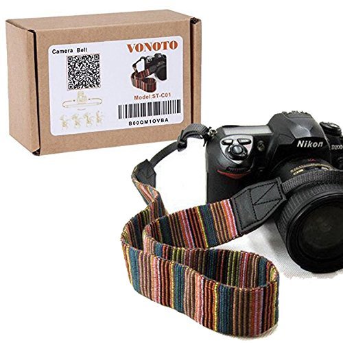  [AUSTRALIA] - Camera Soft Shoulder , VONOTO Camera Soft Shoulder Neck Strap Vintage Antislip Belt for All DSLR Camera