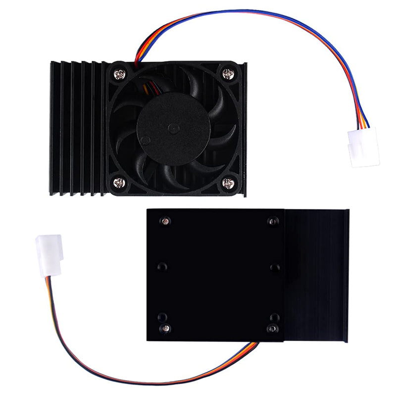  [AUSTRALIA] - GeeekPi Jetson Nano Fan, Jetson Nano Aluminum Heatsink with PWM Speed Adjustment Fan 40x40x7mm for NVIDIA Jetson Nano Developer Kit B01 and A02 Version