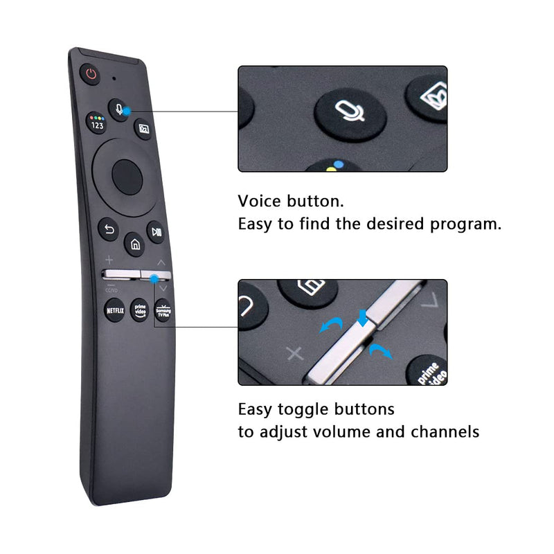  [AUSTRALIA] - New Voice Remote Control BN59-01330A for Samsung Smart 4K TV UN43TU8000 UN43TU8200FXZA UN50TU8000 UN55TU8000FXZA UN55TU850DFXZA UN65TU8000 UN65TU850DFXZA UN75TU8000FXZA UN85TU8000FXZA UN86TU9010FXZA