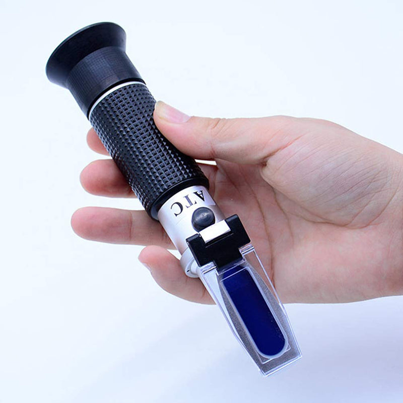 Brix Refractometer with ATC, Dual Scale - Specific Gravity & Brix, Hydrometer in Wine Making and Beer Brewing, Homebrew Kit - LeoForward Australia