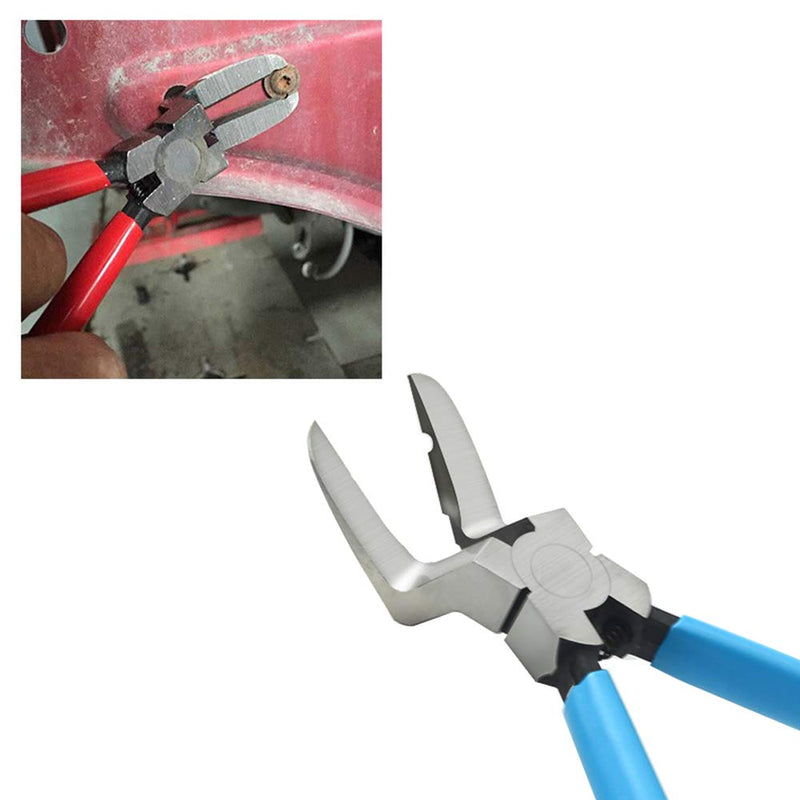 yisige Mutipurpose Diagonal Cutting Pliers Wire Flush Cutters Car Push Retainer Rivet Trim Clip Pry Puller Clips Panel Assortments Puller Auto Body Tools - LeoForward Australia