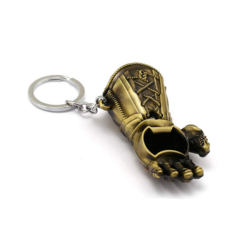  [AUSTRALIA] - VNFLY Infinity Gauntlet Keychain Bottle Opener Thanos Glove Keychain Bottle Opener Thanos Beer Bottle Opener Keychain (Bronze)