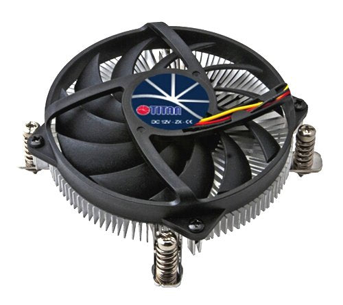  [AUSTRALIA] - Titan DC-155A915Z/RPW 95mm Z-AXIS Low Profile CPU Cooler for Intel LGA 1155/1156