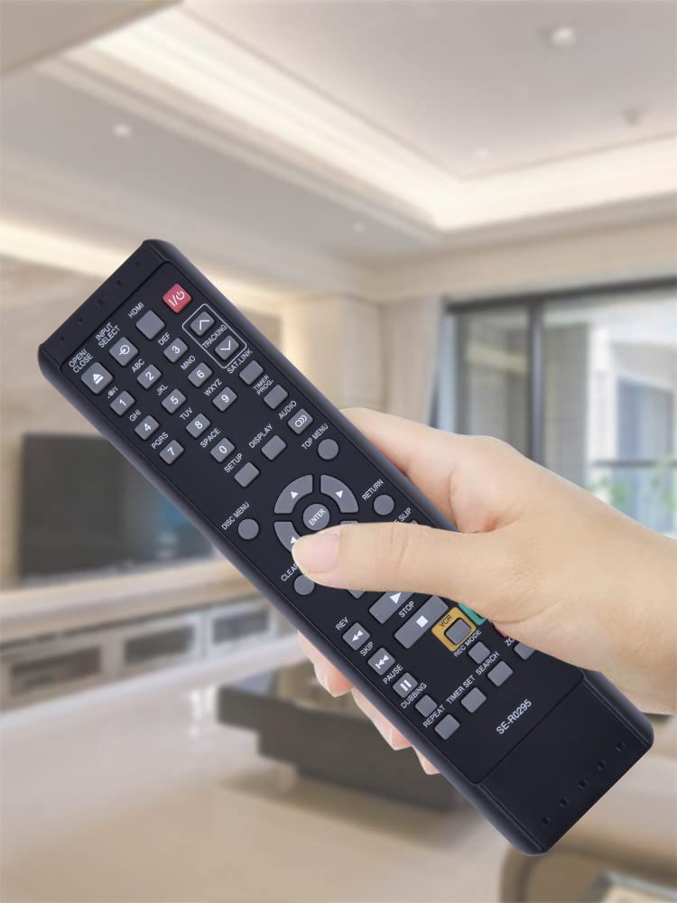  [AUSTRALIA] - SE-R0295 Replaced Remote Control Compatible for Toshiba DVD/VCR Video Recorder DVR620KU D-VR620KU D-VR620 DKVR60KU D-VR610KU DVR610KU D-VR610 DKVR20U