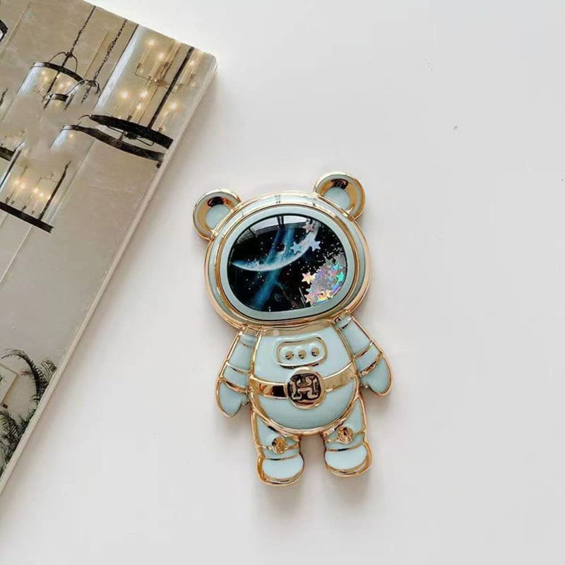  [AUSTRALIA] - 3Pcs Bracket Cute Cartoon Desktop Foldable Stand Accessories 3D Anime Astronaut Phone Holder Stand Holder