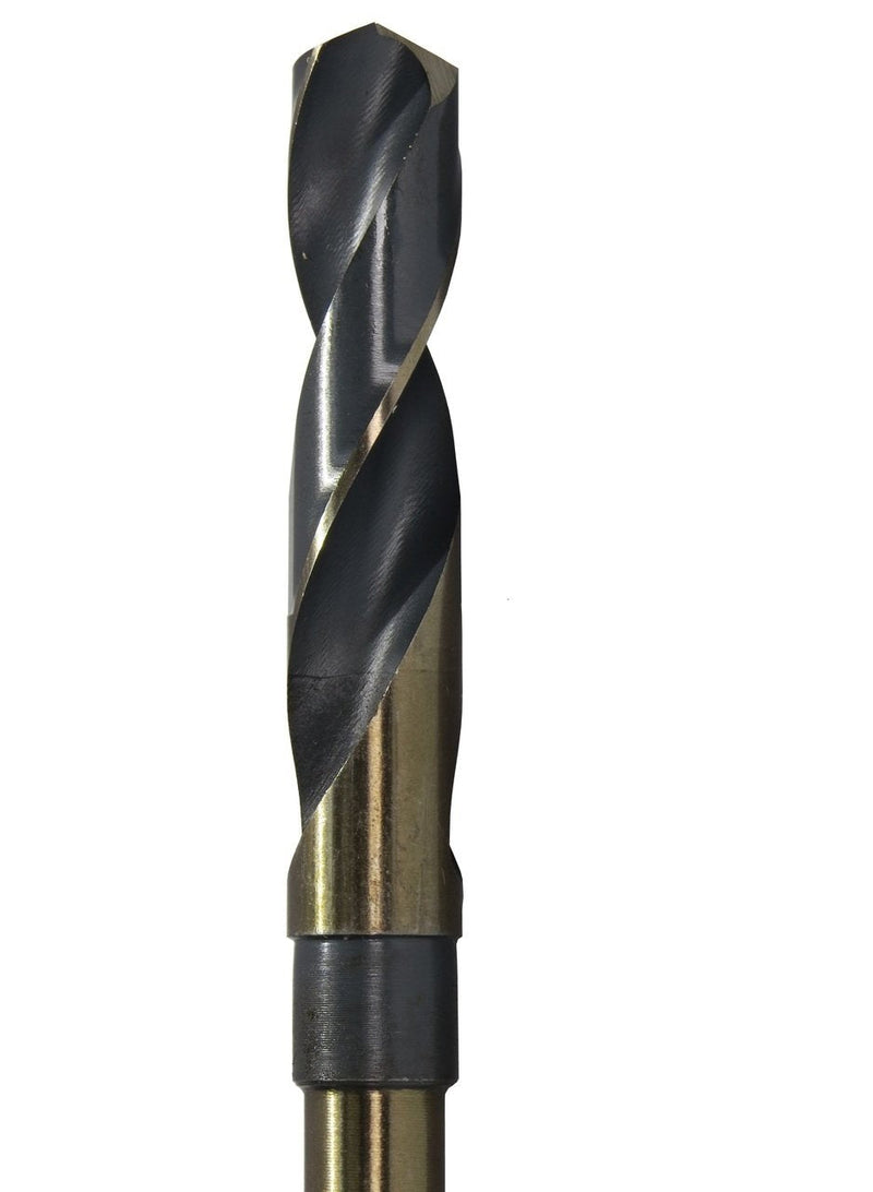  [AUSTRALIA] - Drill America - KFDRSD9/16 9/16" Reduced Shank High Speed Steel Black & Gold KFD Drill Bit with 1/2" Shank, KFD Series 9/16"