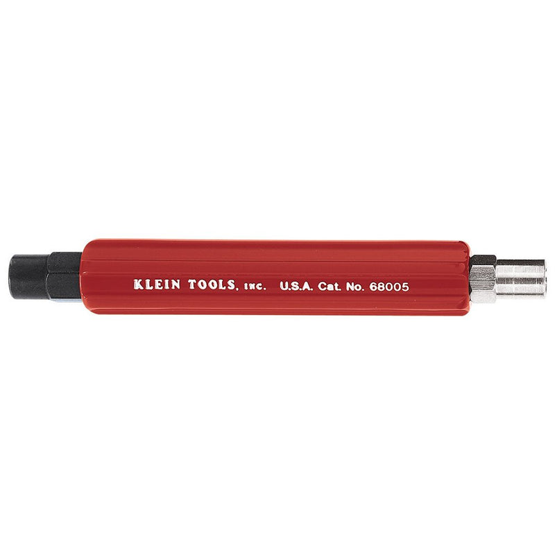  [AUSTRALIA] - Klein Tools 68005 Wrench, High Impact Can Wrench with 7/16-Inch and 3/8-Inch Hex Sockets for Telecom