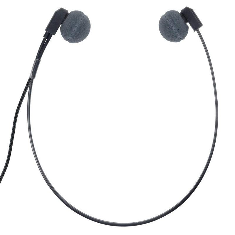  [AUSTRALIA] - ECS WordHear-O DAP 2 Prong Transcription Headset with Under-Chin Design for Dictaphone Devices