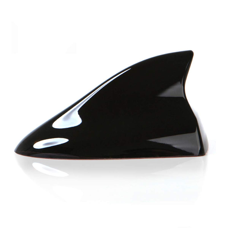  [AUSTRALIA] - Shark Fin Antenna, Car Radio FM/AM Aerials, Auto Parts, Vehicle Electronics Accessories, for Toyota Rav4, Highlander, Fortuner, Sienna, Venza and Auris (Advanced Style, Black) Advanced Style