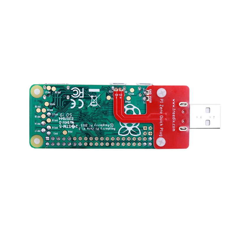  [AUSTRALIA] - Treedix Compatible with Raspberry Pi Zero V1.3/Zero W/WH USB-Micro to USB-A Adapter USB Adapter Plug into Computer USB Port Power Supply and USB OTG Available