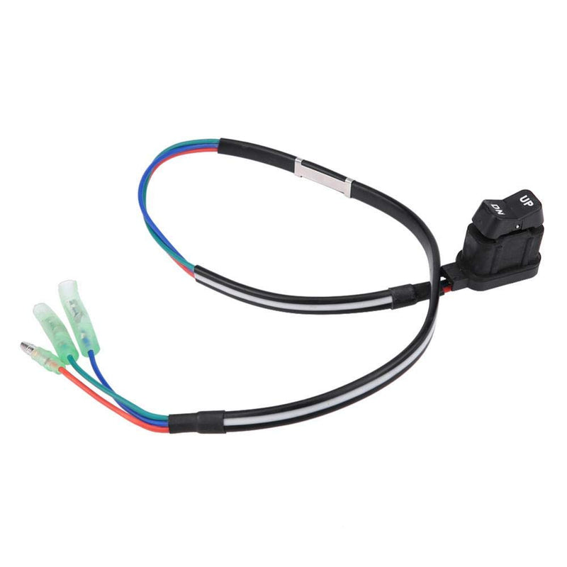  [AUSTRALIA] - Qiilu Car Tilt Trim Switch, 87-18286A43 Power Tilt Trim Switch Assembly for Mercury Outboard Remote Control Box