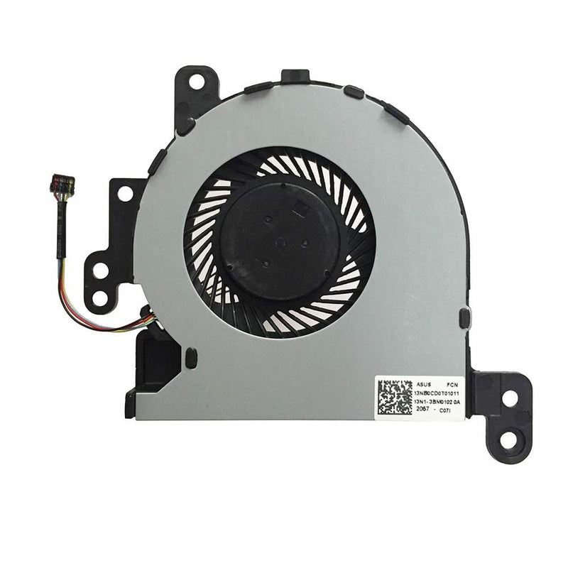  [AUSTRALIA] - CPU Cooling Fan Cooler for Asus X441S X441U X441N X441BA X441SA X441SC X441NA X441UA R441U R414UA F441U A441U A441UV7200 Series Laptop 4-pin