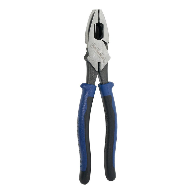  [AUSTRALIA] - Side Cutter Linemans Pliers, High Leverage, 9-Inch, Streamlined Design, Color Coded Klein Tools J213-9NE