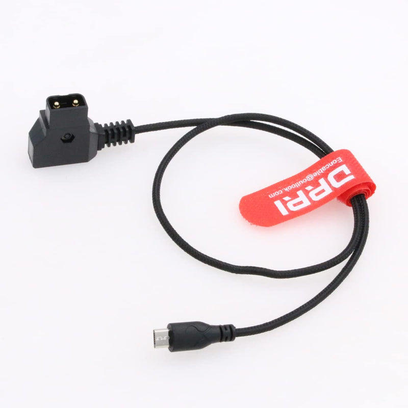  [AUSTRALIA] - DRRI Micro-USB Right Angle to Dtap Motor Power Cable for TILTA Nucleus-Nano (Micro USB Cable) micro USB cable