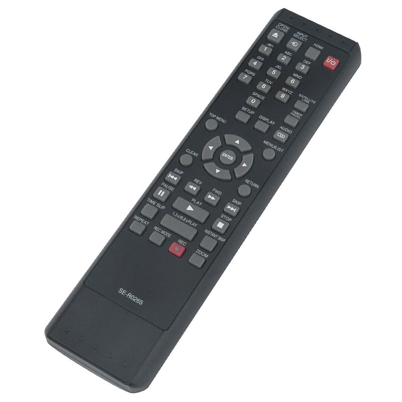 SE-R0265 Replacement Remote fit for Toshiba DVD Video Recorder D-R430 D-R400 D-R410 D-R420 D-KR10 D-KR40 D-FTV200 D-KR10KU D-KR40KU D-R410KU D-R420KU D-R430KU D-R400KU DR430 DR400 DR410 DR420 DKR10 - LeoForward Australia