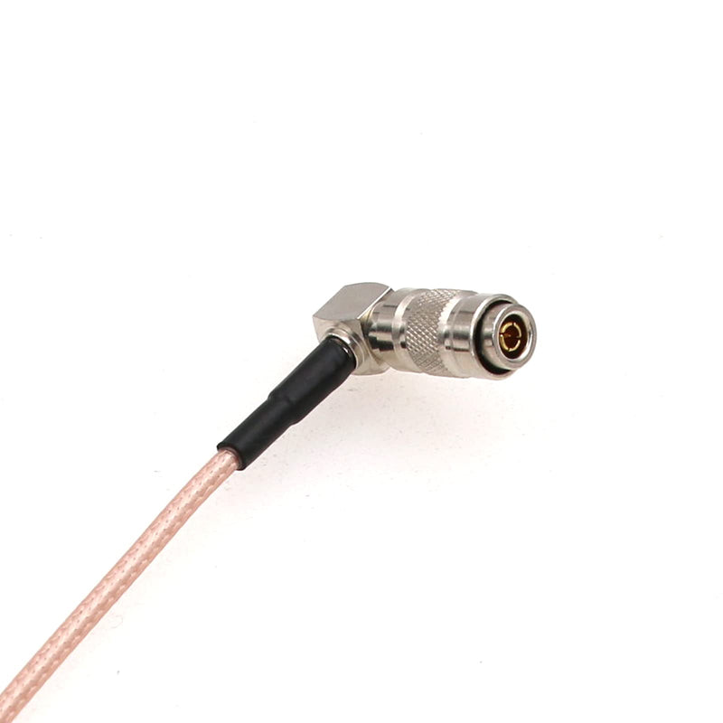  [AUSTRALIA] - Eonvic Right Angle BNC Male to DIN1.0/2.3 RG179 Coax 75ohm SDI Pigtail Blackmagic Cable