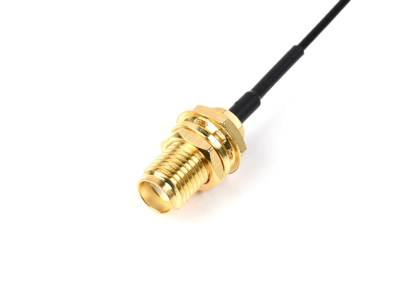  [AUSTRALIA] - Waveshare SMA to IPEX4 RF Cable for 5G 4G 3G 2G LPWA GNSS WiFi LoRa Wireless Modules-10CM SMA to IPEX4 Cable 10cm