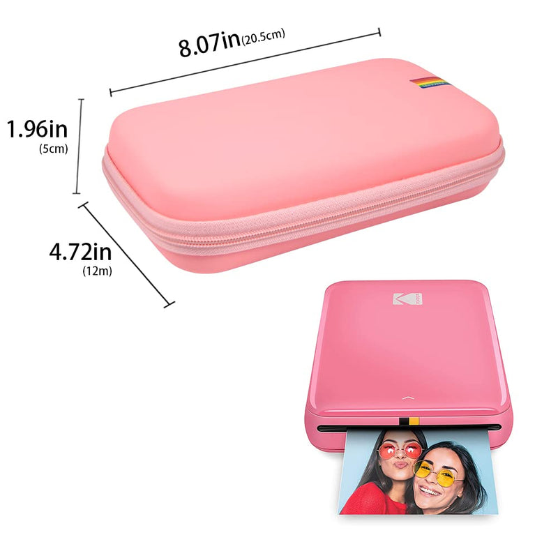  [AUSTRALIA] - Leayjeen Printer Case Compatible with Kodak Step Touch & Polaroid Snap Touch Instant Print Digital Camera (Case Only)--Pink