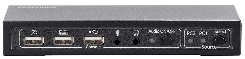  [AUSTRALIA] - Monoprice 4K 2x1 HDMI 1.4 & USB 2.0 KVM Switch, Includes USB 2.0 Data Connection with Over Current Detection and Protection