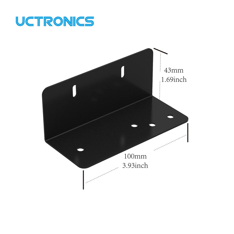  [AUSTRALIA] - UCTRONICS Blank Covers for Ultimate Raspberry Pi 1U Rackmount, 2-Pack