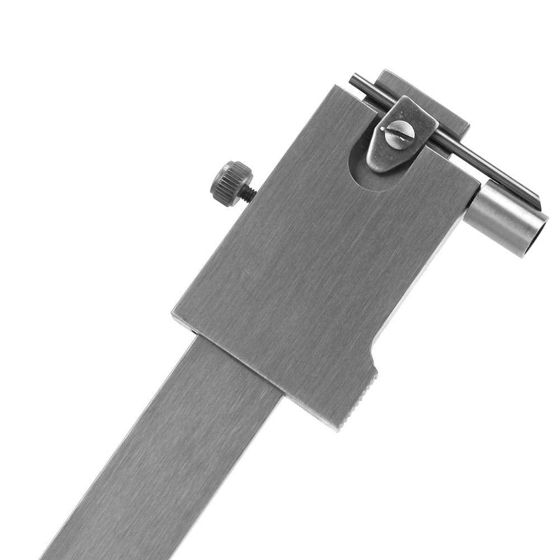  [AUSTRALIA] - Vernier Caliper 0-200 mm Stainless Steel Pocket Vernier Caliper with Locking Screw Parallel Marking Gauge Vernier Caliper Measuring Tool (0-200 mm)