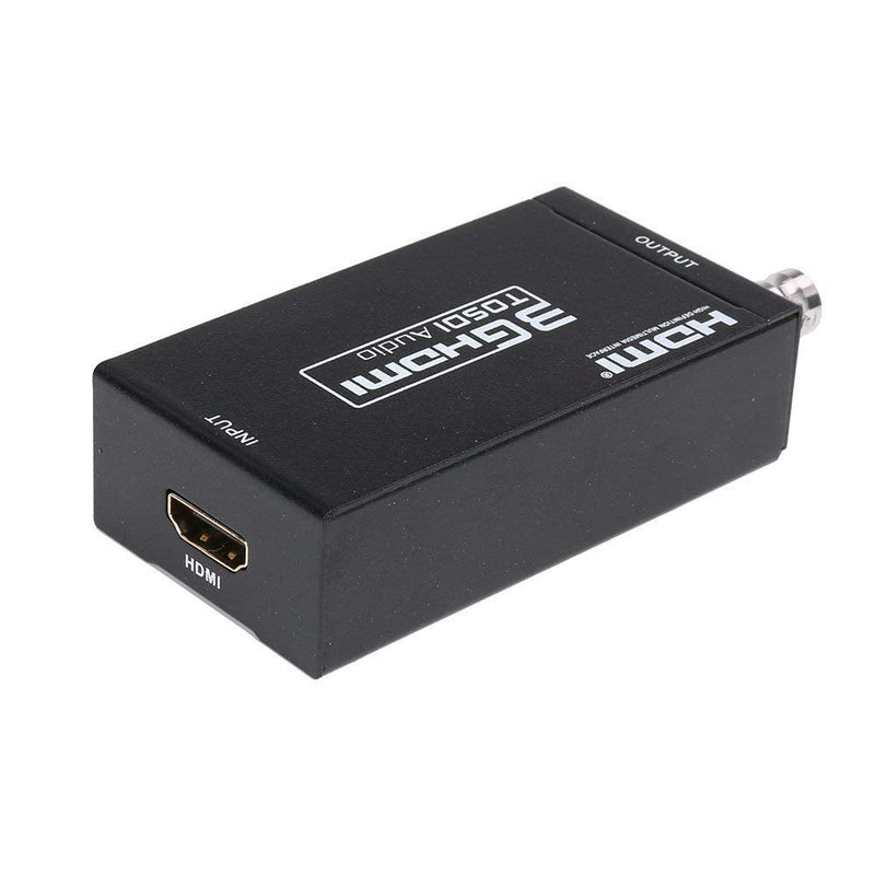  [AUSTRALIA] - HDMI to SDI Converter Adapter HDMI SDI Adapter SDI/HD-SDI/3G-SDI Adapter Support 1080P for Camera Home Theater