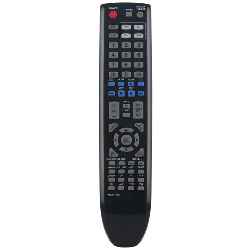  [AUSTRALIA] - PERFASCIN Replacement Remote Control AH59-01951K Fit for Samsung AV Receiver System HT-AS730S HT-AS730ST HT-AS730ST/XAA HTAS730XAA